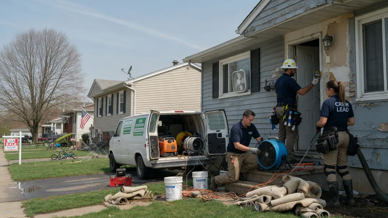 Flood Cleanup in Moreauville, LA near me