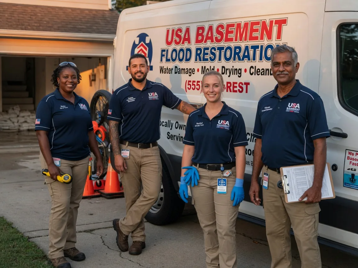Basement Flood Cleanup company in Moreauville, LA