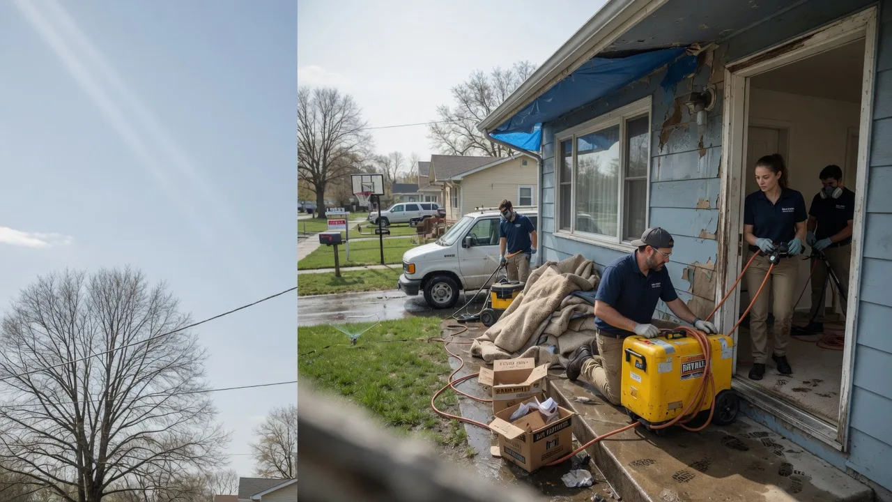 Basement Flood Cleanup in Moreauville, LA near me
